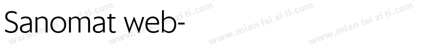 Sanomat web字体转换